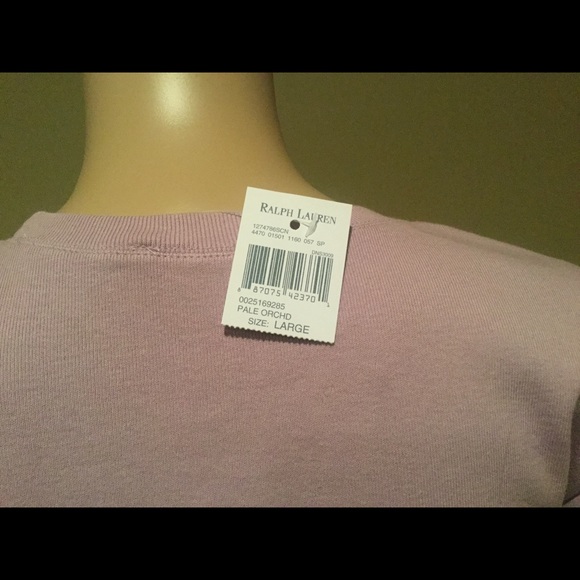 Ralph Lauren Women's Knit SS Shirt/Top Large NWT - Picture 2 of 3